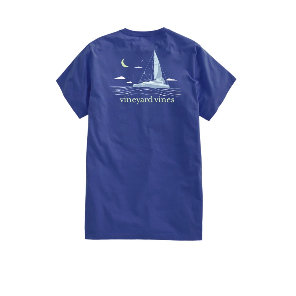 Vineyard Vines Blue Graphic T-Shirt